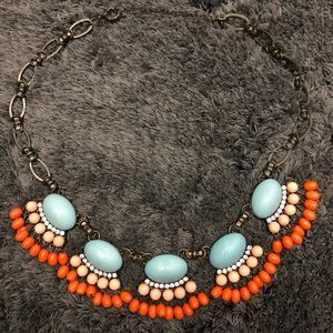 J. Crew Statement Necklace with 3 bold colors